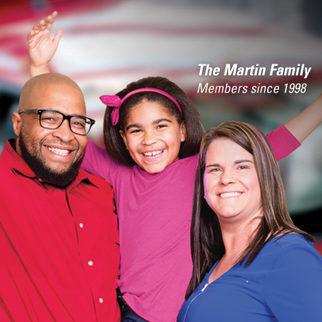 The Martin Family: Members since 1998