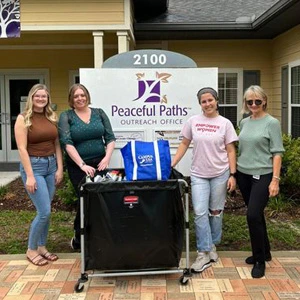 CAMPUS Employees at a community event