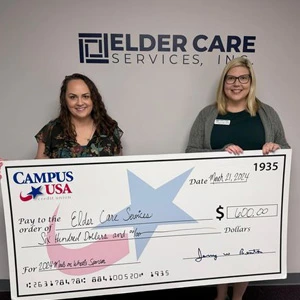 CAMPUS Employees at a community event