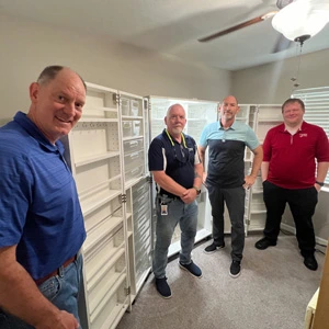 CAMPUS Employees at a community event